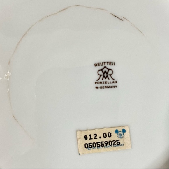 Reutter Porzellan Germany BERLIN et COLN Capitale de Prusse Porcelain Plate 6.25 - Picture 3 of 8